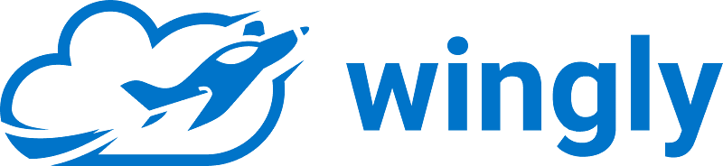 Wingly logo blue