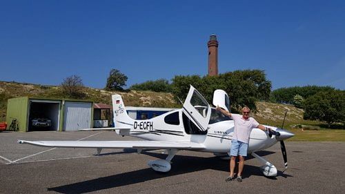 Entertainmentflug Flug auf die Nordseeinsel Norderney
