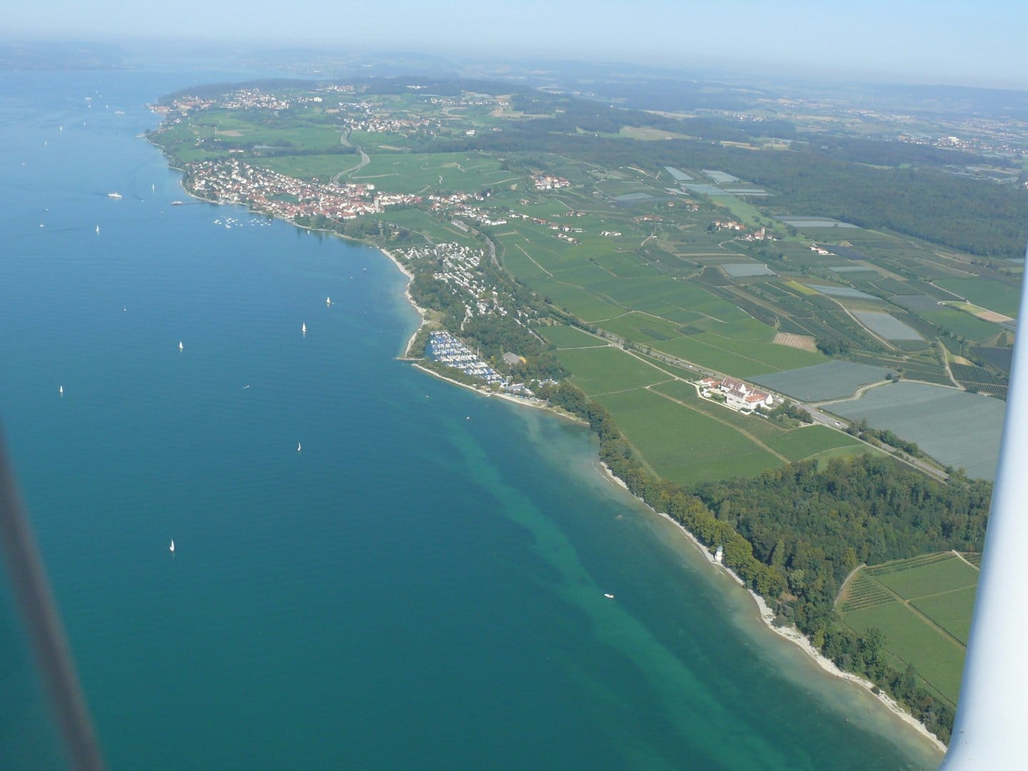 BodenseeRundflug Meersburg Lindau Bregenz 90 min 1 Pers • Wingly
