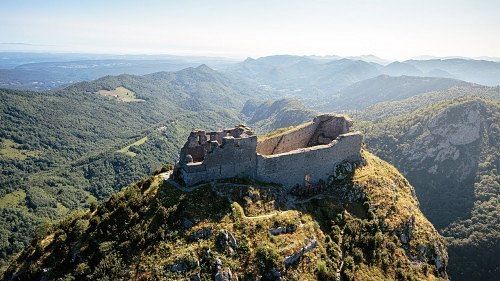 Survol du Château de Montsegur