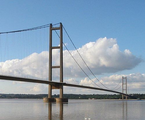 Humber Bridge from the Air
