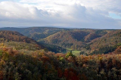 Flug in den Harz