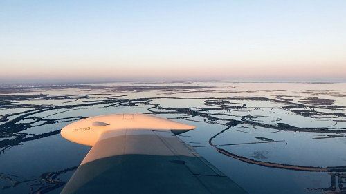 Kurztripp nach Venedig * ex. Airforce Marchetti F260 (James Bond Marchetti)