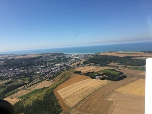Promenade le long le la côte Normande à partir de Pontoise.