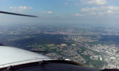 Rundflug über Bielefeld und Umgebung (2 Personen - 45 Minuten)