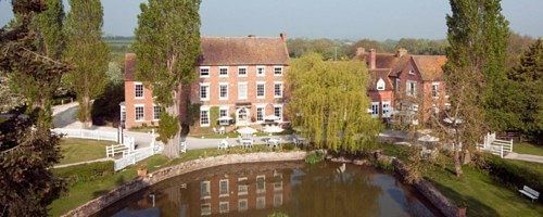 Join me on a helicopter flight to Corse Lawn Hotel