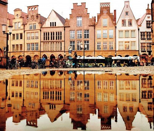Rundflug über das Münsterland