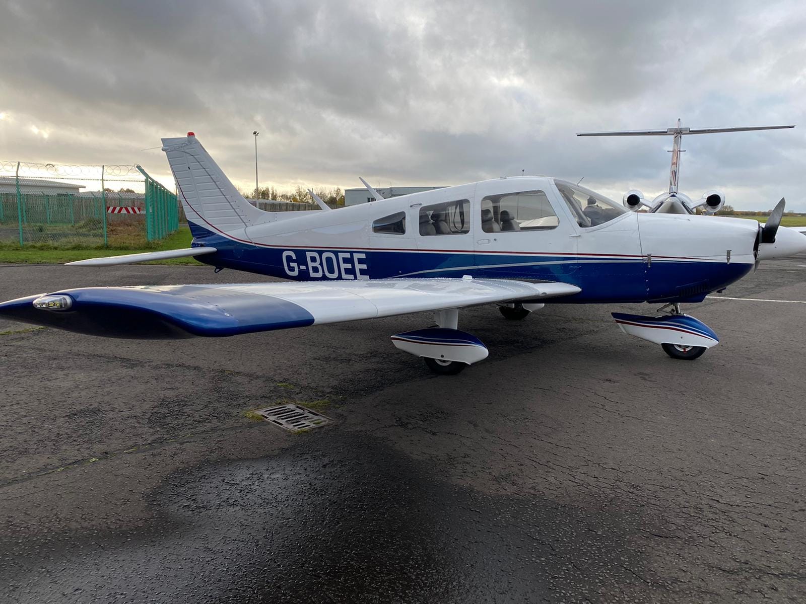Newcastle to Blackpool private aircraft RETURN journey • Wingly