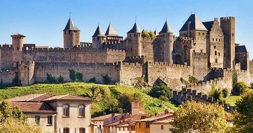 Excursion aérienne à Carcassonne