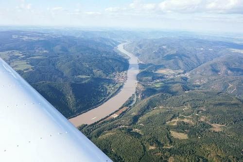 Flug über die Wachau