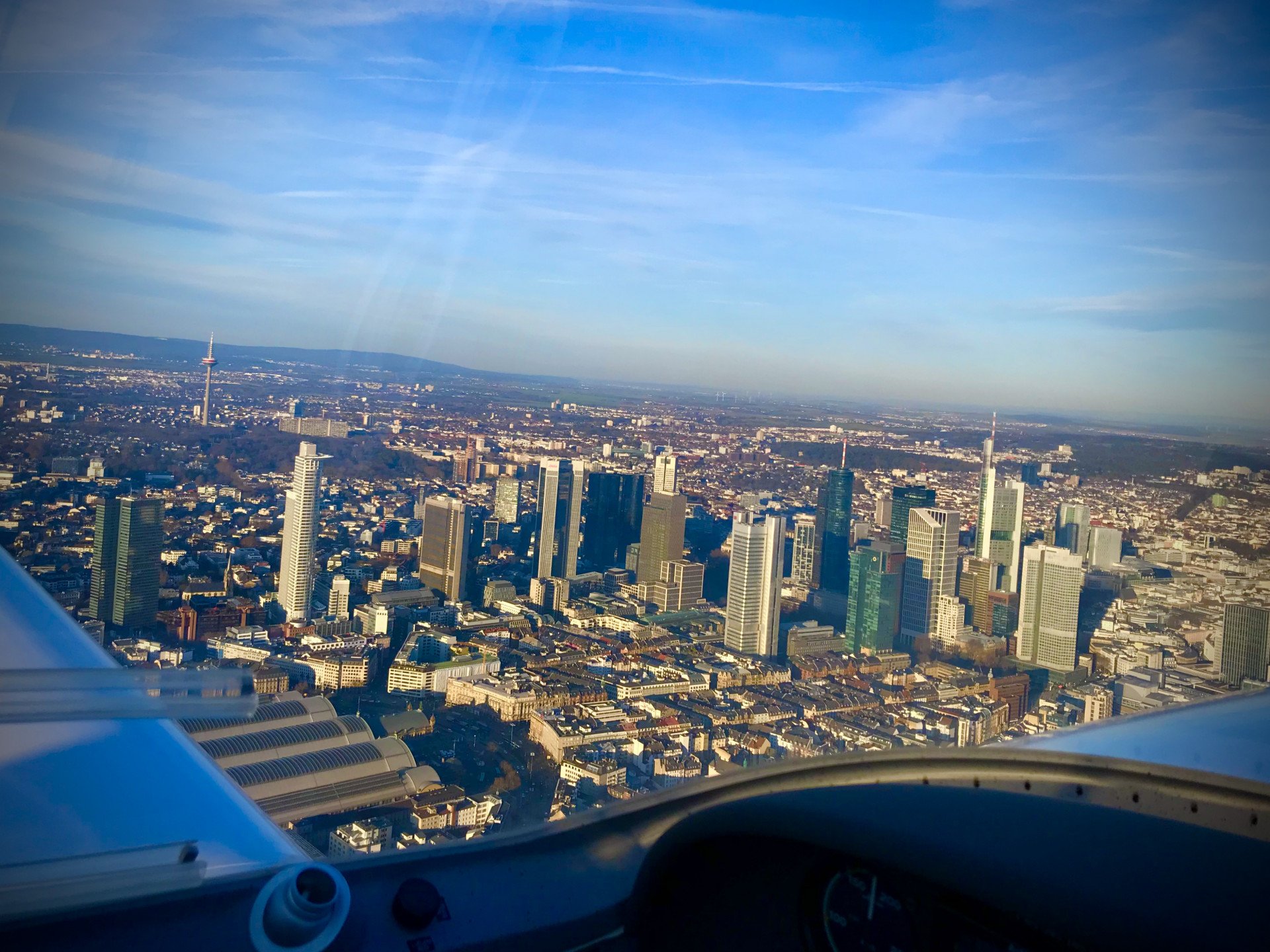 Frankfurt Skyline View • Wingly