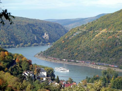 Rundflug oberes Mittelrheintal (Weltkulturerbe)