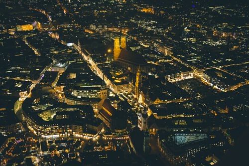 Nacht-Flug über München - unvergesslich!