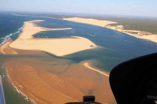 Vol Paris Bassin d'Arcachon