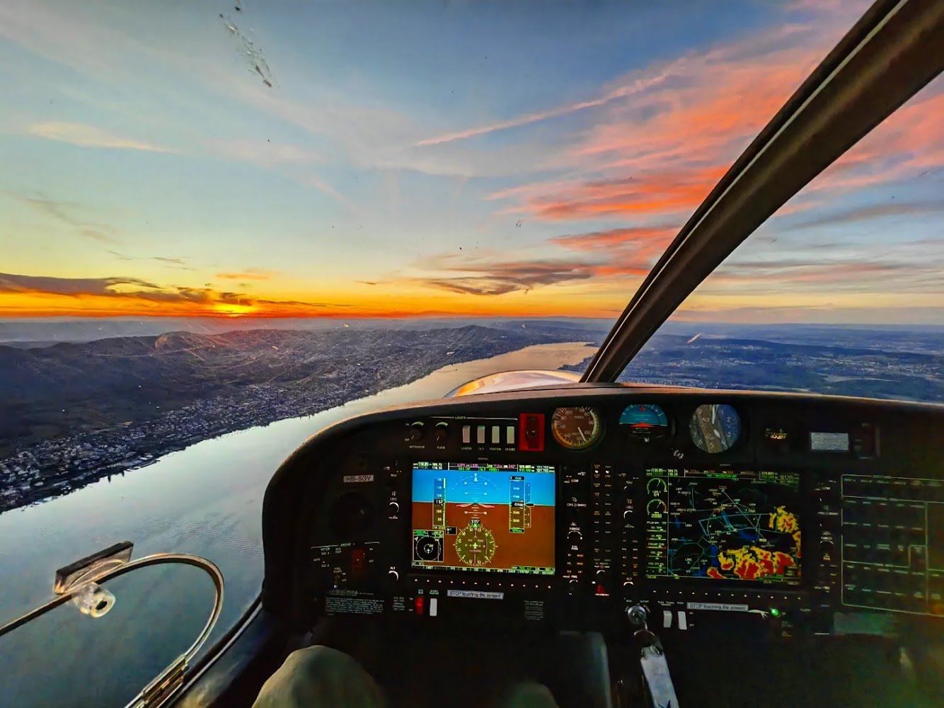 Sightseeing/charter flight from Zürich • Wingly