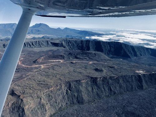 Survol de la Réunion, Cirques/volcan