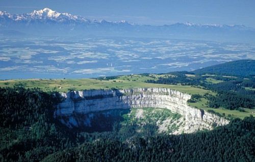 Vol découverte Creux du Van (Suisse Voisine)