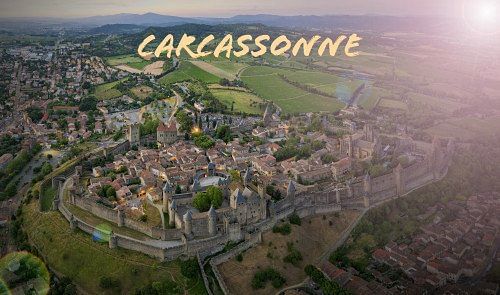 Excursion aérienne à Carcassonne