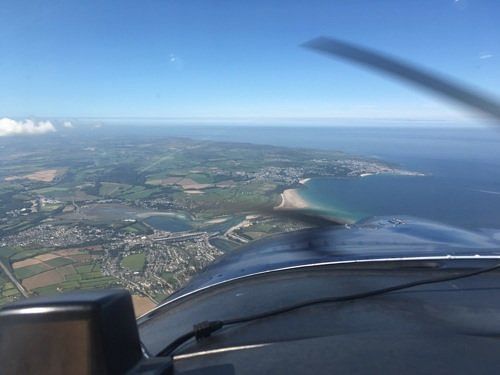 Sightseeing flight from Newquay