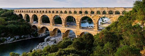 Le Pont du Gard vu d'en haut