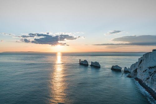 Isle of Wight Tour, flying over Portsmouth and Solent Forts